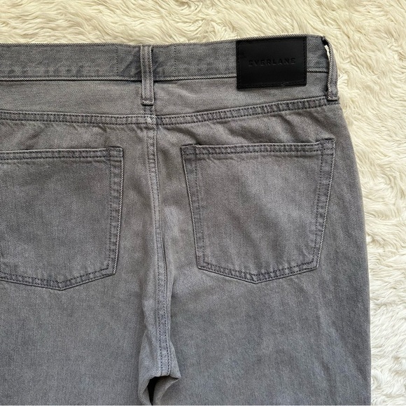 Everlane Jeans The 90's Cheeky Organic Cotton Non-Stretch Denim Gray Crop 28 - Picture 6 of 12